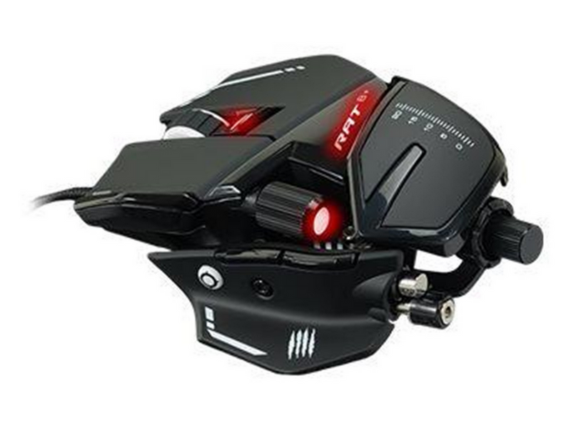 Mad Catz R.A.T. 8+ Optical Gaming Mouse - Gaming Maus (Schwarz)