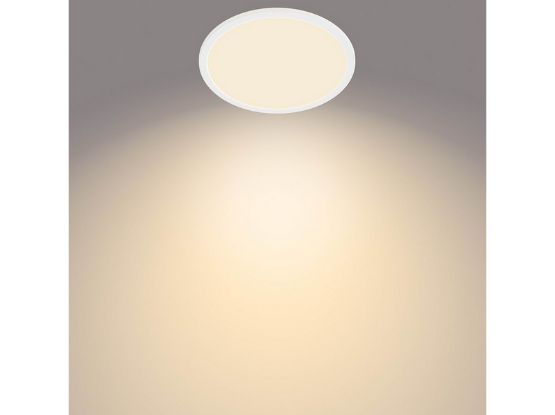 Philips Superslim CL550 Ceiling lamp Ø250 mm LED 15W 2700K SceneSwitch IP44,