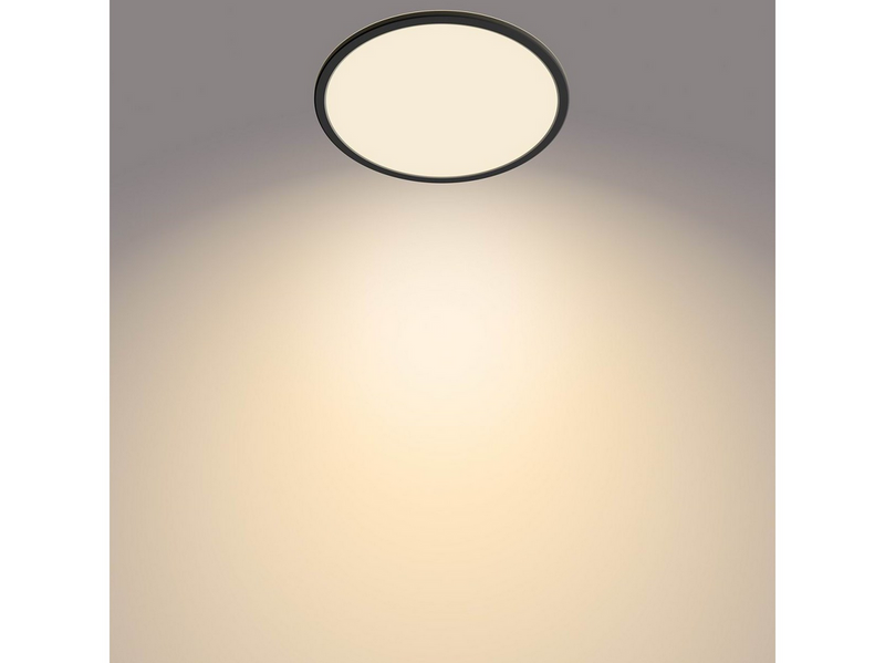 Philips Superslim CL550 Ceiling lamp Ø300 mm LED 18W 2700K SceneSwitch IP44,