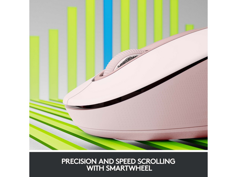 Logitech Signature M650 Wireless Rose - Maus (Pink)