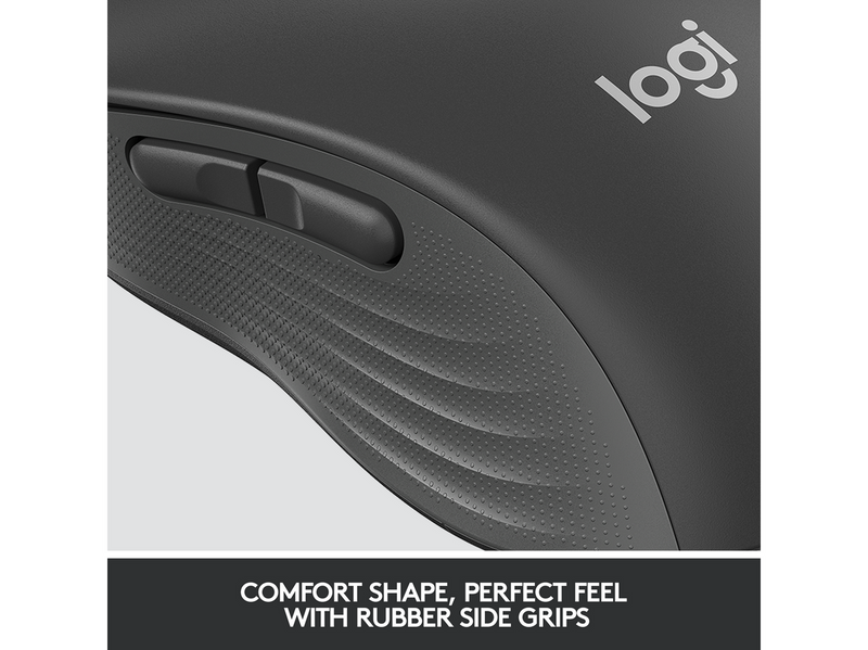 Logitech Signature M650 Wireless Graphite - Maus (Schwarz)