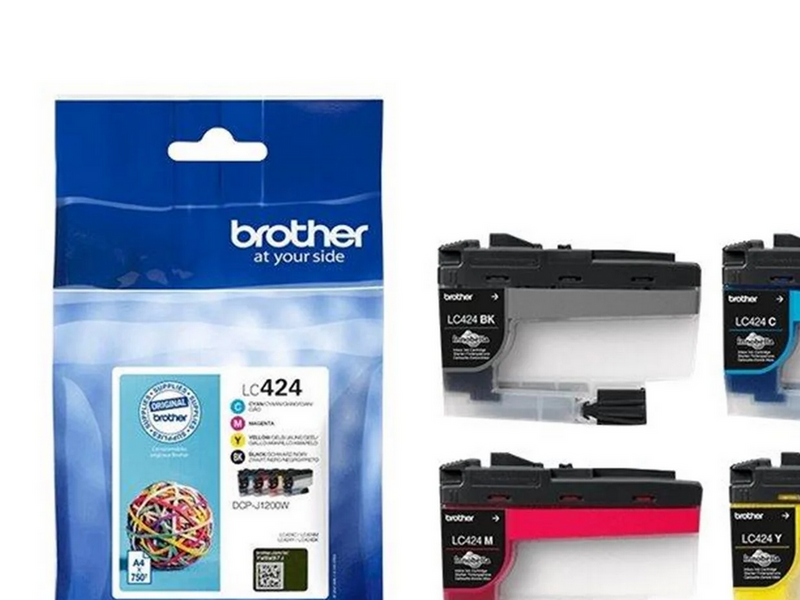 Brother 4-Pack (Black Yellow Cyan Magenta) original - ink cartridge