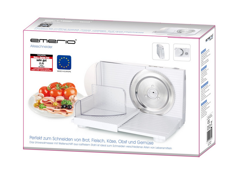Emerio Aufschnittmaschine MS-125000 - 100 W