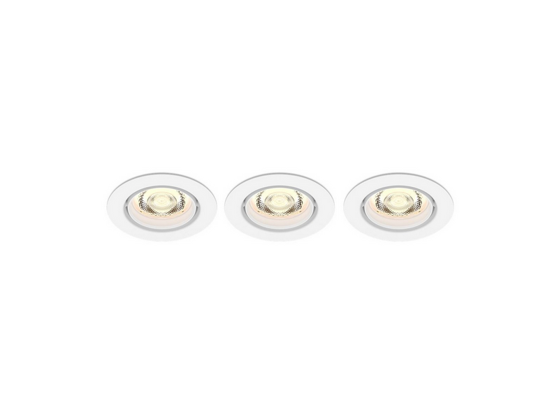 Philips IMPALA WGDIM SL264 RD 068 6W 27K WH 3PK