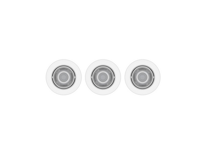 Philips IMPALA WGDIM SL264 RD 068 6W 27K WH 3PK