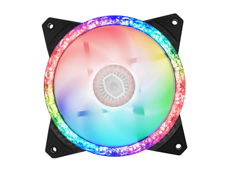 Cooler Master MasterFan MF120 Prismatic - Gehäuselüfter - 120mm - Schwarz mit