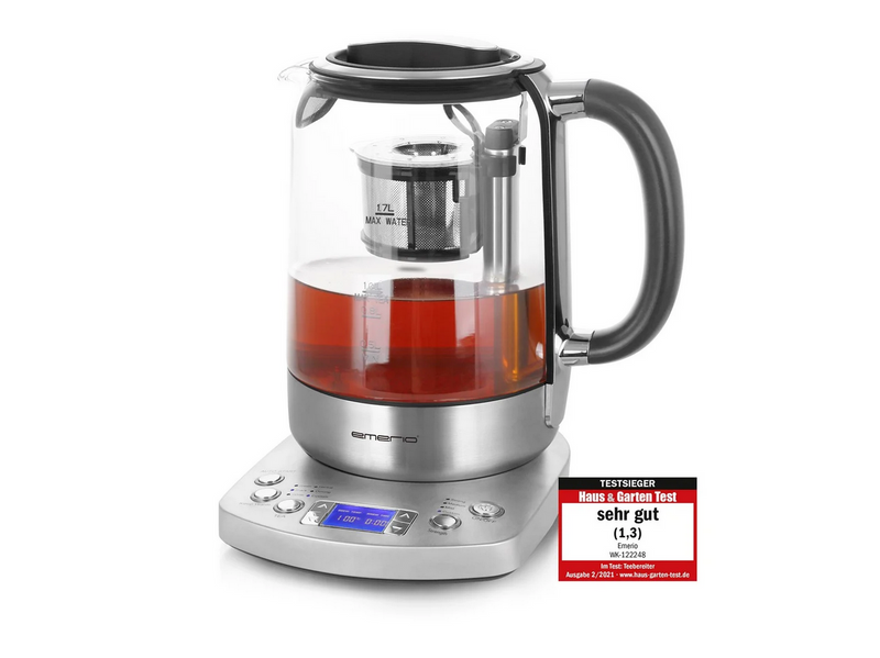 Emerio Wasserkocher WK-122248 - Rostfreier Stahl - 2200 W