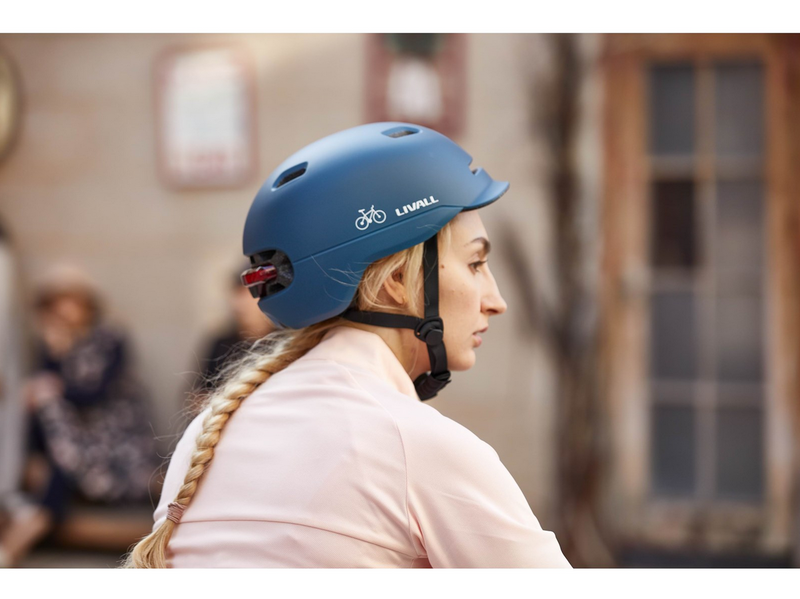 Livall C20 Smart Commuter Helmet - Medium - Blue