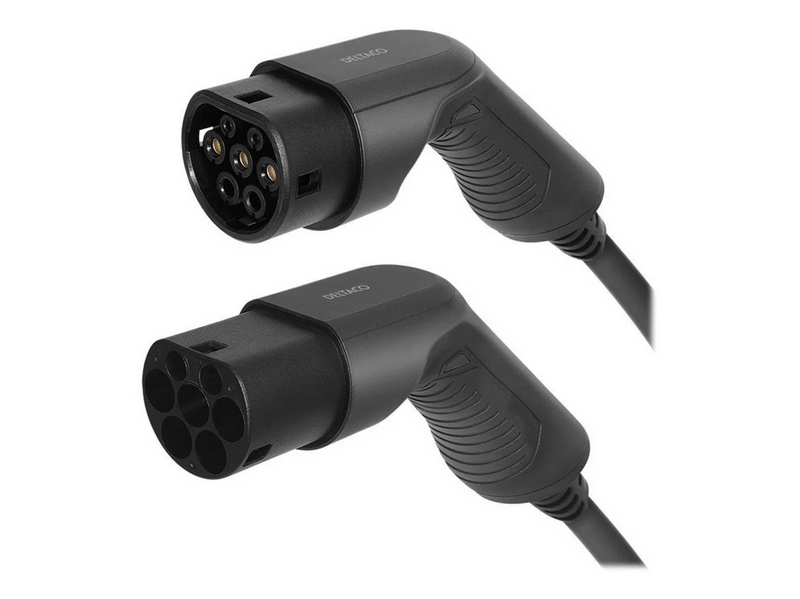Deltaco e-Charge cable type 2 - type 2 3 phase 16A 3m