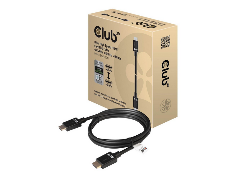 Club 3D HDMI cable - 1.5 m