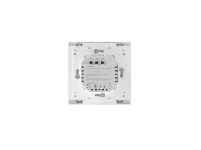 Aqara Smart Wall Switch H1 (no neutral) - Double Rocker