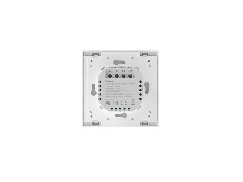 Aqara Smart Wall Switch H1 (with neutral) - Double Rocker