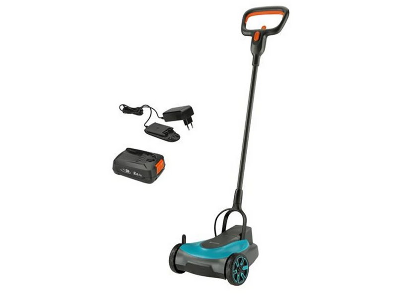 Gardena Battery Lawnmower HandyMower 22/18V P4A Ready-To-Use Set