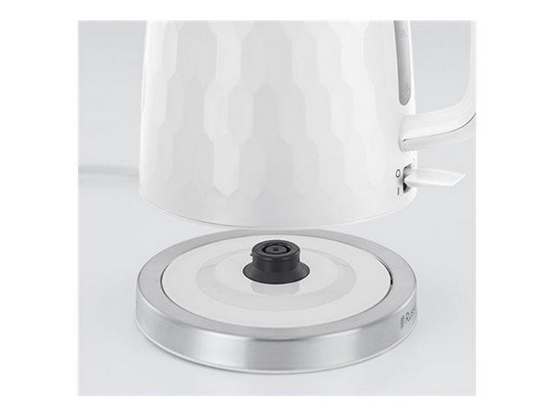 Russell Hobbs Wasserkocher Rapid Boil Kettle Honey Comb - White 26050-70 - Weiß