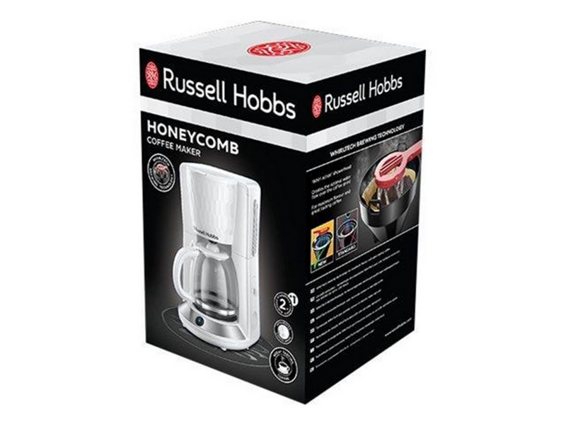 Russell Hobbs Honeycomb Coffee Maker White