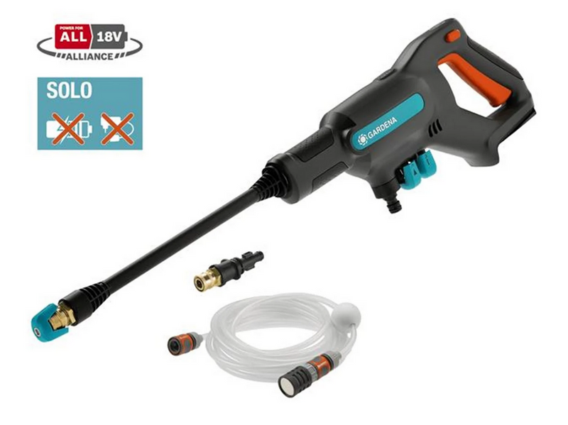 Gardena Hochdruckreiniger Battery Medium-Pressure Washer AquaClean 24/18V P4A