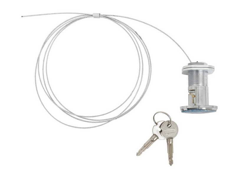 Boxer External release for automatic door openers with key