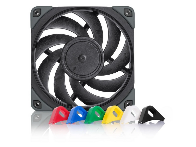 Noctua NF-A12x25 PWM chromax.black.swap - Gehäuselüfter - 120mm - Schwarz - 22