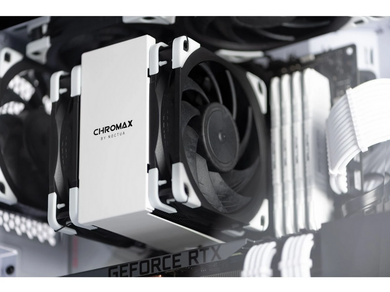 Noctua NF-A12x25 PWM chromax.black.swap - Gehäuselüfter - 120mm - Schwarz - 22