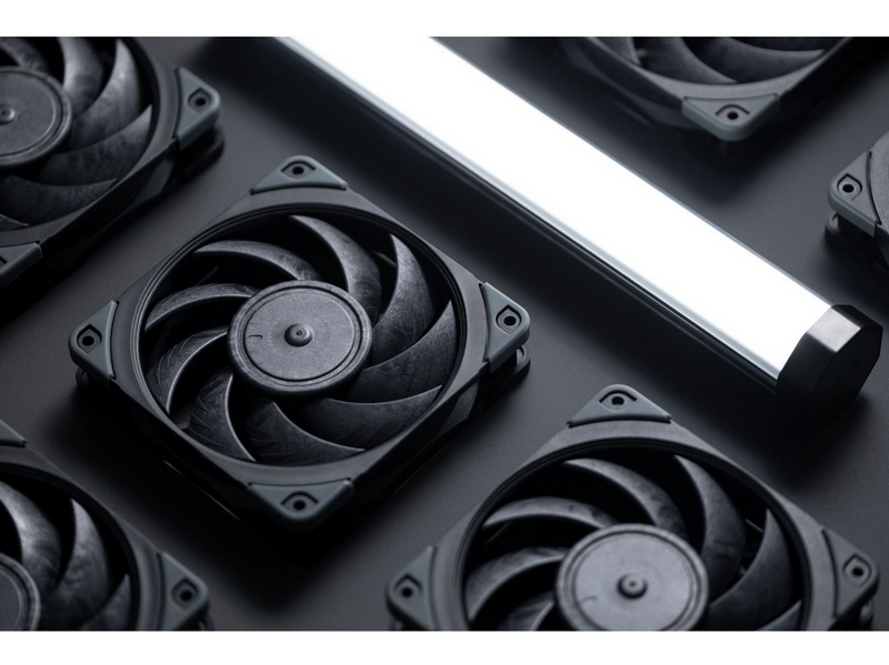 Noctua NF-A12x25 PWM chromax.black.swap - Gehäuselüfter - 120mm - Schwarz - 22