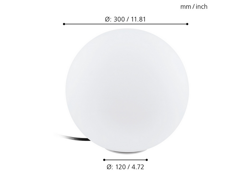 EGLO MONTEROLO Stehleuchte, weiss