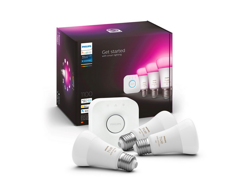 Philips Hue Color A60 E27 1100 Lumen - Starter-Kit