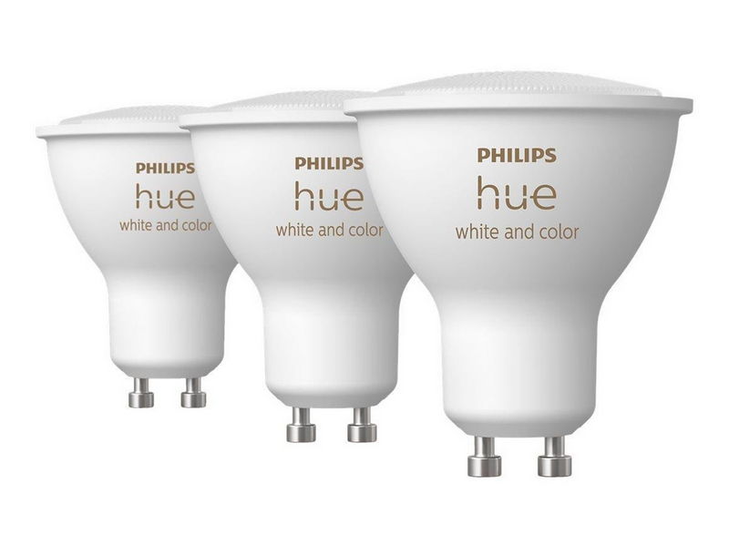 Philips Hue Color GU10 Spotlight - 3-Pack
