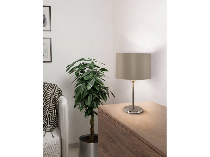 EGLO MASERLO Tischleuchte, taupe, gold