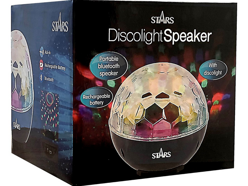 Stars Disco Ball w/ Bluetooth speaker