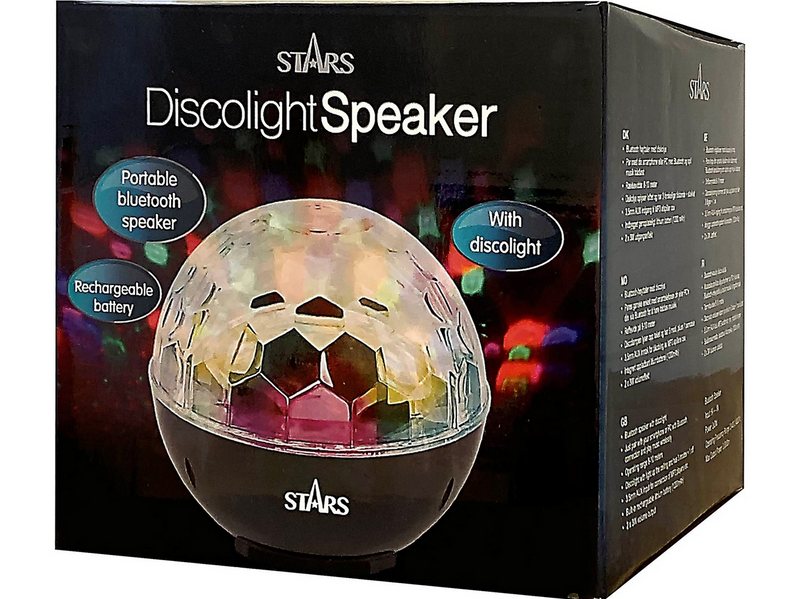 Stars Disco Ball w/ Bluetooth speaker