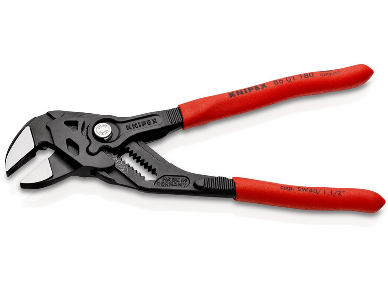KNIPEX Zangenschlüssel, Zange und Schraubenschlüssel in einem Werkzeug