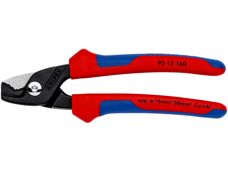 KNIPEX StepCut, Kabelscheren mit Stufenschnitt