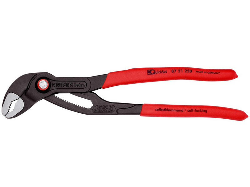 KNIPEX Cobra® QuickSet, Hightech-Wasserpumpenzangen