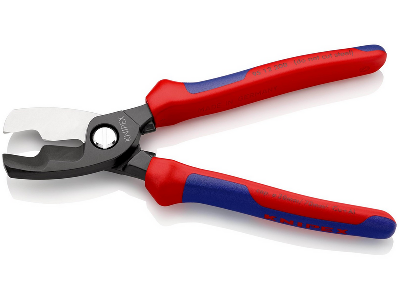 KNIPEX Kabelscheren, mit Doppelschneide