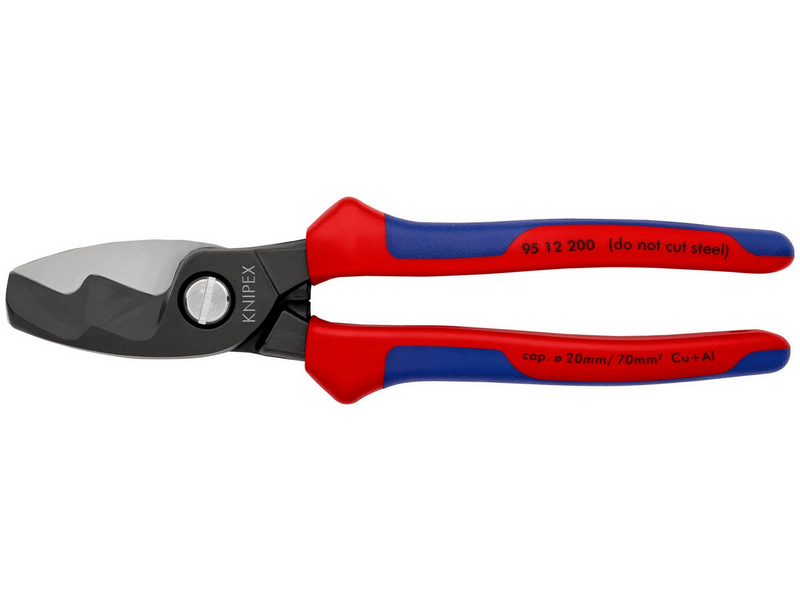KNIPEX Kabelscheren, mit Doppelschneide