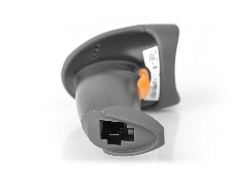 DIGITUS DA-81002 - 2D Wired Barcode Scanner (with USB Cable and Cradle)