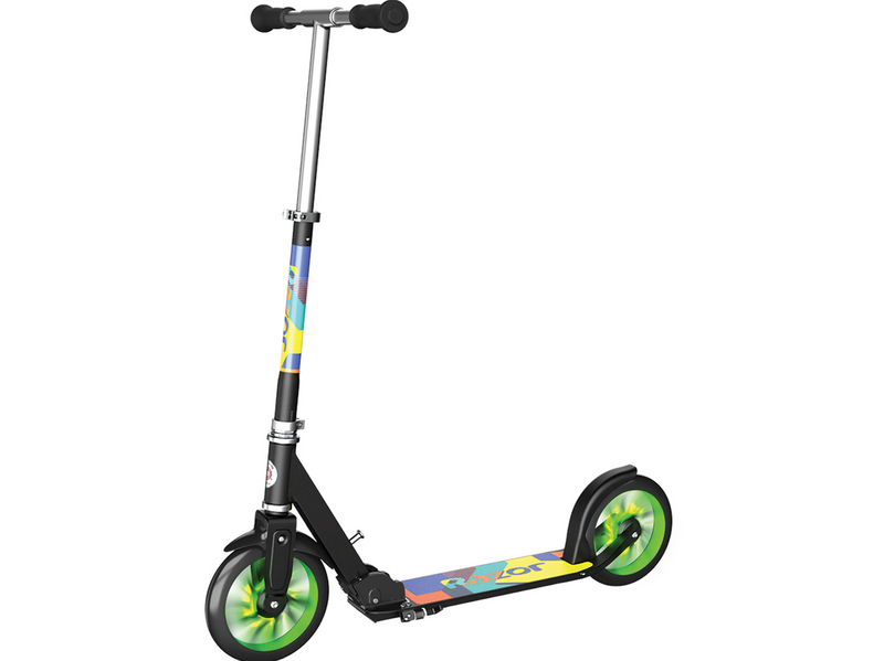 Razor A5 Lux Light Up - Green