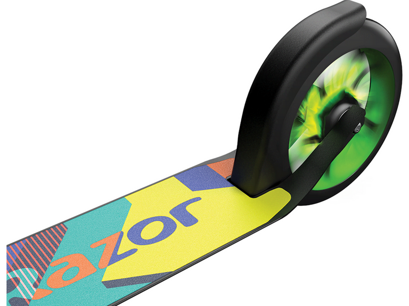Razor A5 Lux Light Up - Green