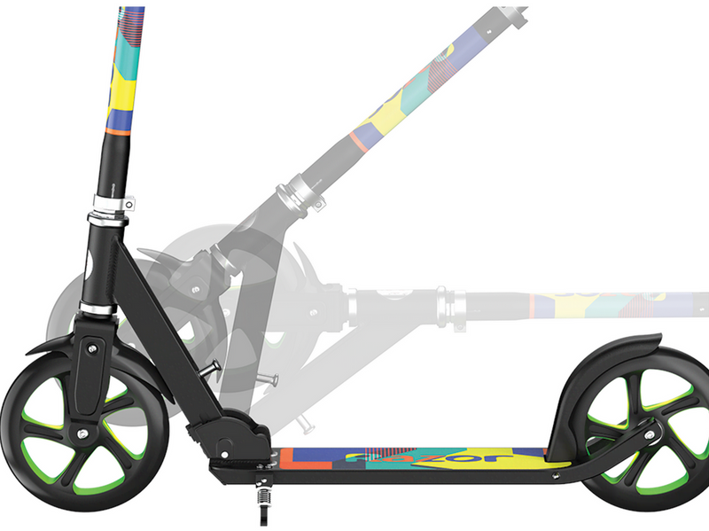 Razor A5 Lux Light Up - Green