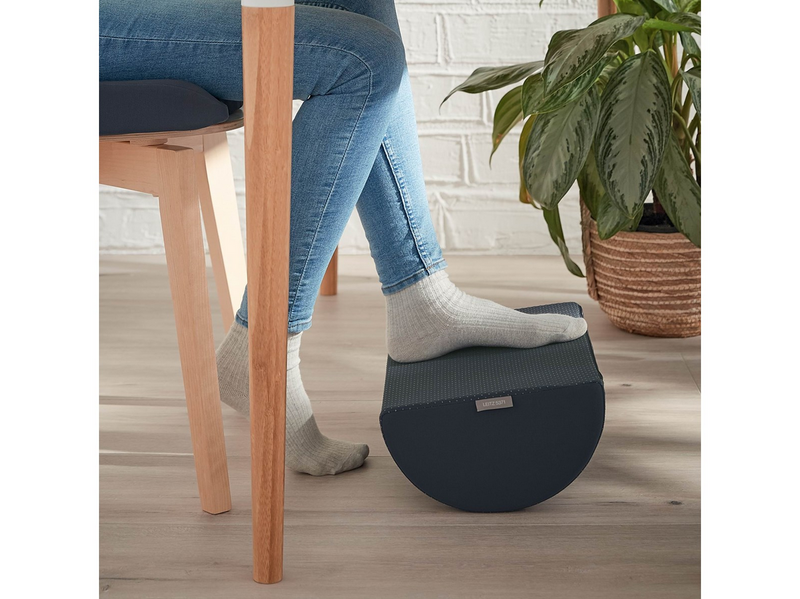 Leitz Ergo Cosy Fußstütze Samtgrau
