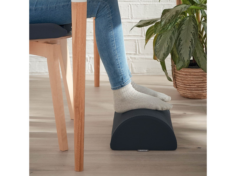 Leitz Ergo Cosy Fußstütze Samtgrau