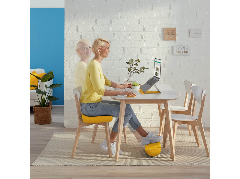 Leitz Ergo Cosy Fußstütze Samtgrau