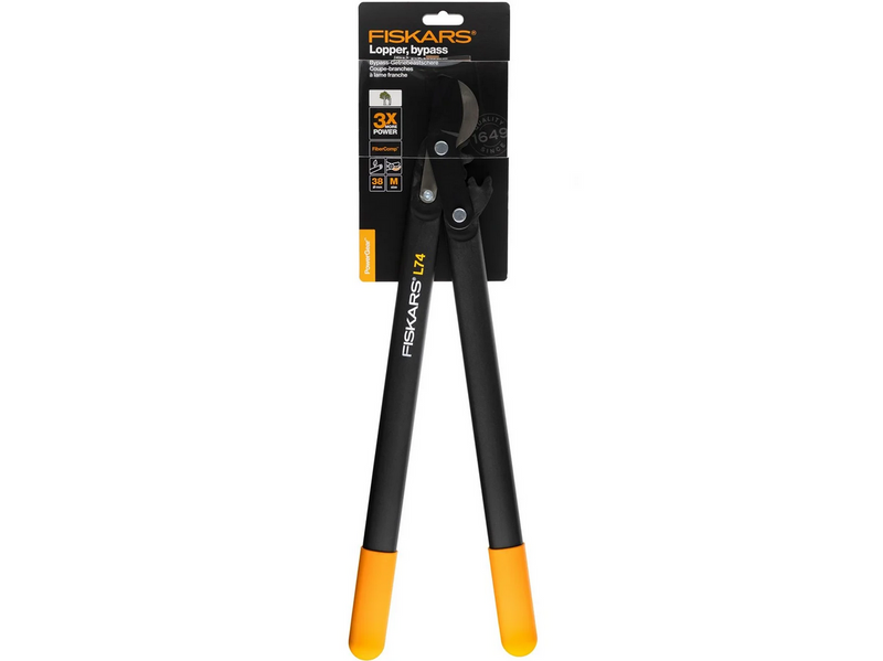 Fiskars PowerGear™ Bypass Astschere (M) L74