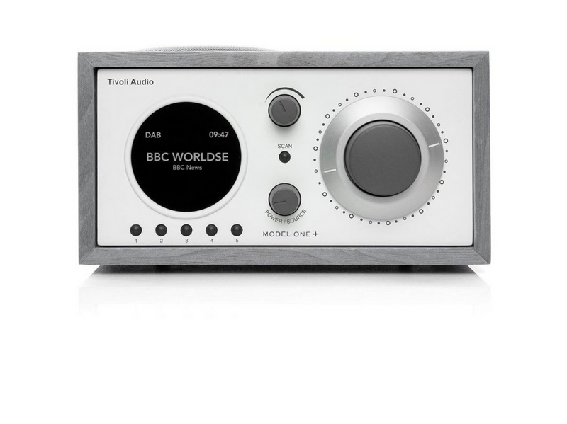 Tivoli Audio Classic Model One+ - DAB/DAB+/FM - Grau/Weiß