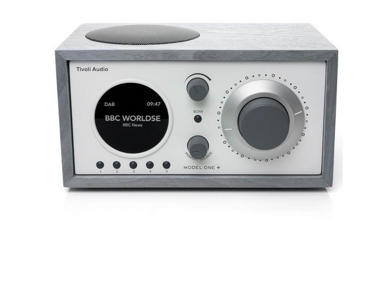 Tivoli Audio Classic Model One+ - DAB/DAB+/FM - Grau/Weiß