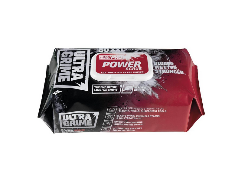 UNIWIPE UltraGrime Pro Power Scrub Wipes