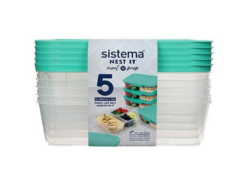 Sistema Frischhaltedosen Nest It 5 Stück 1.9L