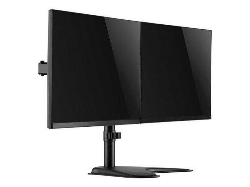 LogiLink Dual monitor stand 17–32" steel arm length: each 390 mm