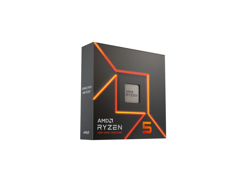 AMD Ryzen 5 7600X CPU - 6 Kerne - 4.7 GHz - AMD AM5 - AMD Boxed (ohne Kühler)
