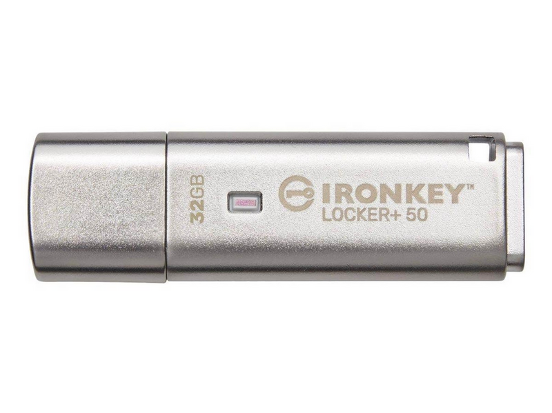 Kingston IronKey Locker+ 50 - 32GB - USB-Stick